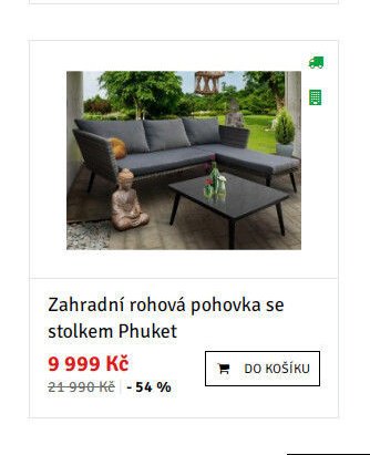 Zahradní rohová pohovka se stolkem Phuket - ASKO akcniletaky.com