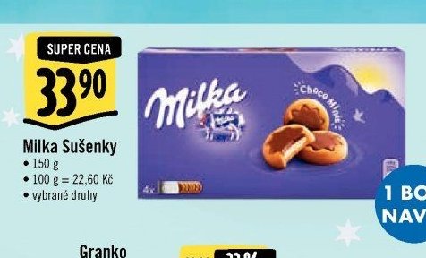 Milka Sušenky
