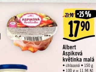 Aspiková květinka Albert