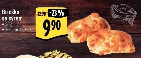 Brioška se sýrem