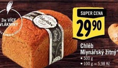 Chléb Mlynářský žitný Albert