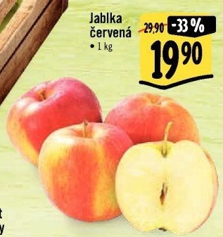 Jablka červená