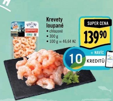 Krevety loupané Albert