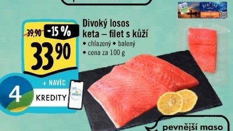 Losos divoký Keta filety Albert