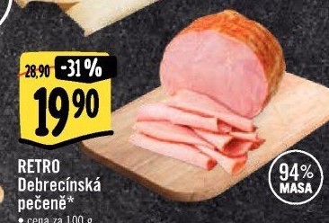 Pečeně debrecínská Albert Retro