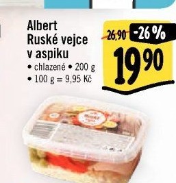 Ruské vejce v aspiku Albert