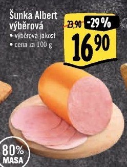 Šunka výběrová Albert