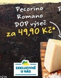 Sýr Pecorino Romano DOP