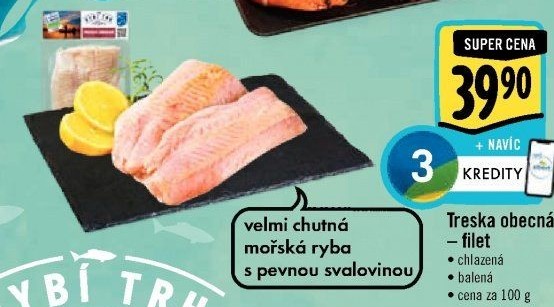 Treska obecná filet Albert