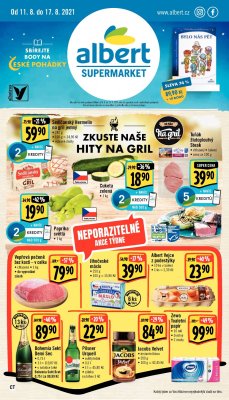 akční leták Albert 11.8.2021-17.8.2021