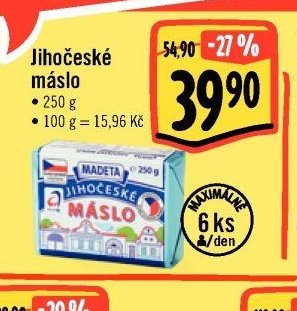 Jihočeské máslo