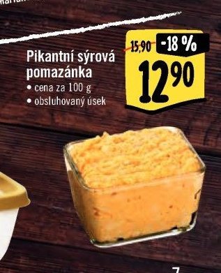 Pikantní sýrová pomazánka