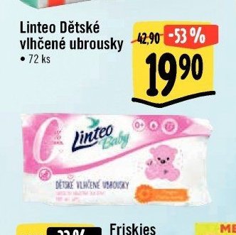 Linteo Dětské vlhčené ubrousky