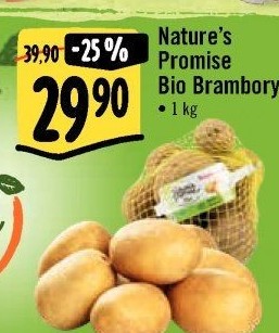 Brambory bio Nature'