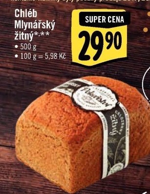 Chléb Mlynářský žitný Albert