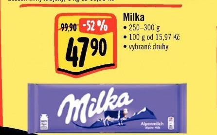 Čokoláda Milka