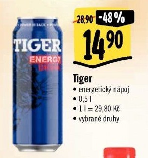Energetický nápoj Tiger
