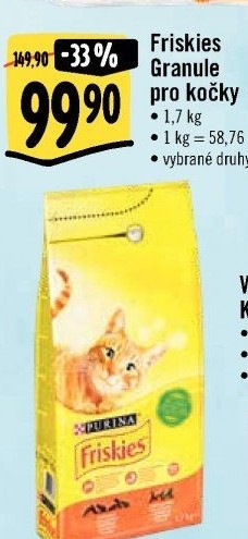 Granule pro kočky Friskies