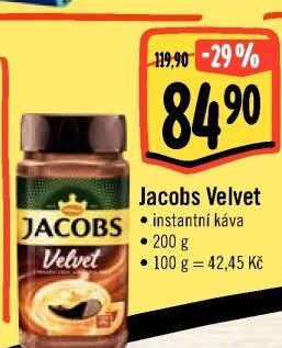Instantní káva Jacobs Velvet