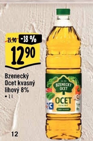 Ocet kvasný lihový Bzenecký