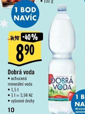 Ochucená voda Dobrá voda