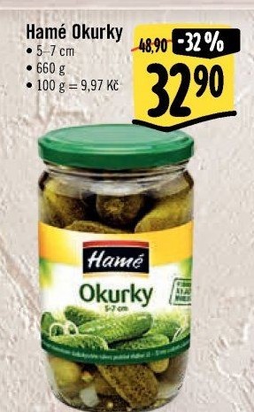 Okurky Hamé