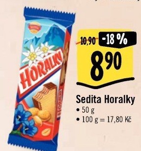 Oplatky Horalky Sedita