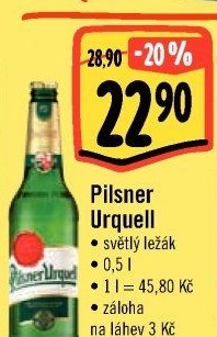 Pivo Pilsner Urquell