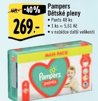 Pleny dětské Pampers Pants