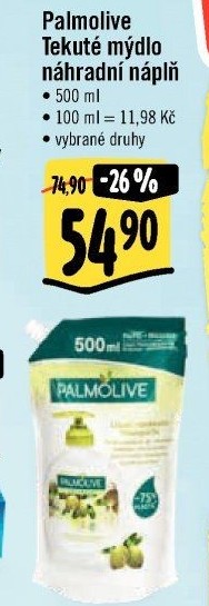 Tekuté mýdlo Palmolive - náhradní náplň