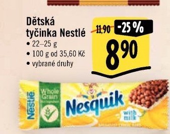 Tyčinka cereální Nestlé