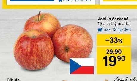 Jablka červená