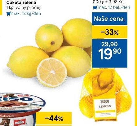 Tesco Citróny