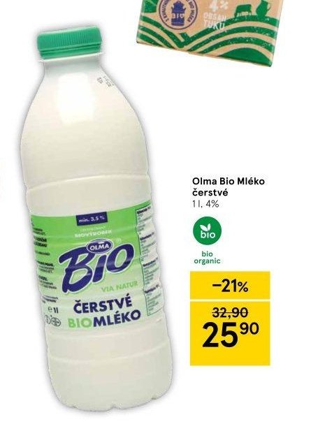 Olma Bio Mléko čerstvé