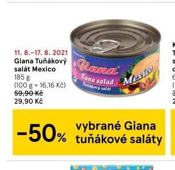 Giana Tuňákový salát Mexico