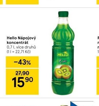 Hello Nápojový koncentrát