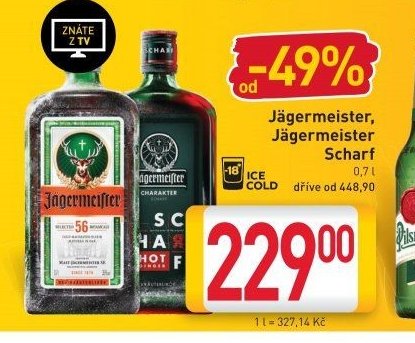 Jägermeister, Jägermeister Scharf