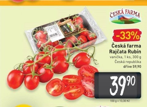 Česká farma Rajčata Rubín