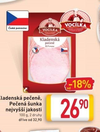 Kladenská pečeně, Pečená šunka nejvyšší jakosti