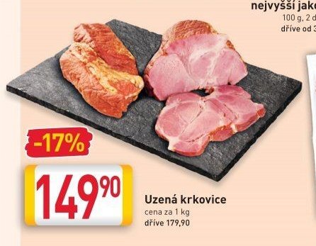 Uzená krkovice