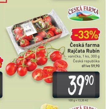 Česká farma Rajčata Rubín