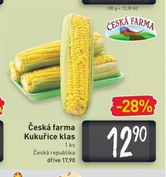 Česká farma Kukuřice klas