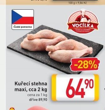 Kuřecí stehna maxi