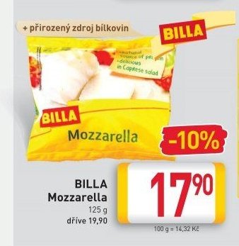 BILLA Mozzarella