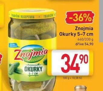 Znojmia Okurky 5-7 cm