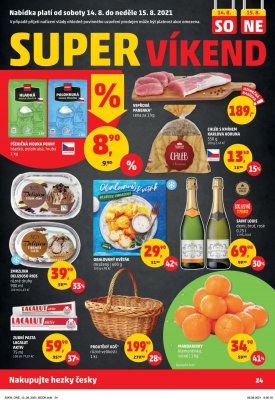 akční leták Penny Market 12.8.2021-18.8.2021