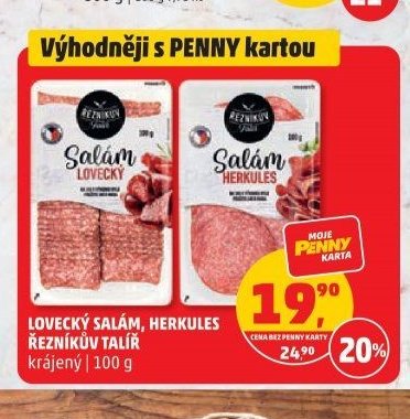 LOVECKÝ SALÁM, HERKULES ŘEZNÍKŮV TALÍŘ
