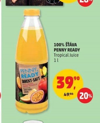 100% ŠŤÁVA PENNY READY