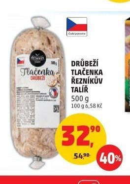 DRŮBEŽÍ TLAČENKA ŘEZNÍKŮV TALÍŘ