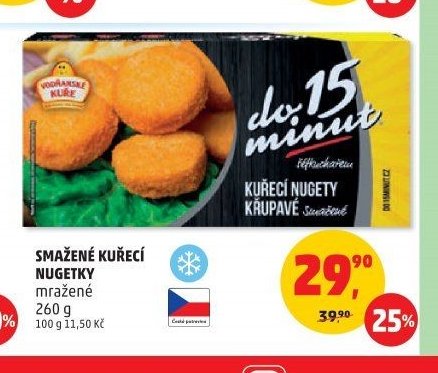 SMAŽENÉ KUŘECÍ NUGETKY